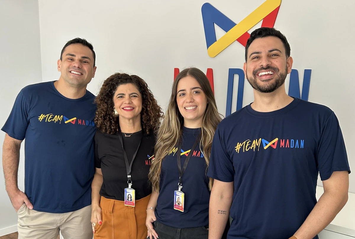 Will Loyola visitou a escola MADAN