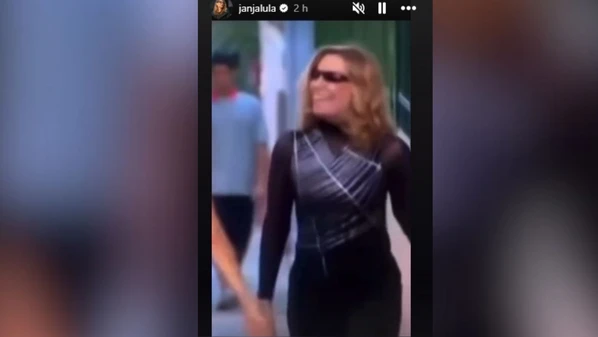 Primeira-dama publicou vídeo em seu perfil no Instagram; ex-presidente foi condenado pelo STF a 27 anos e 3 meses de prisão por tentativa de golpe de Estado