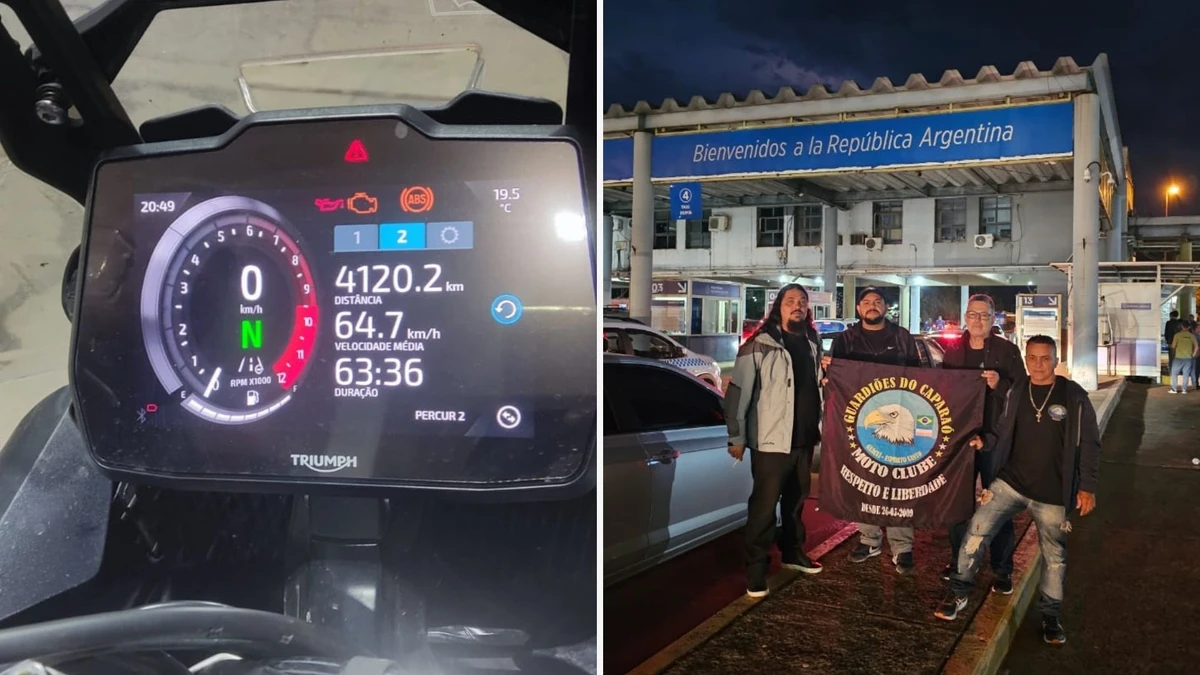 Motoclube do Caparaó percorreu 4mil km em 8 dias