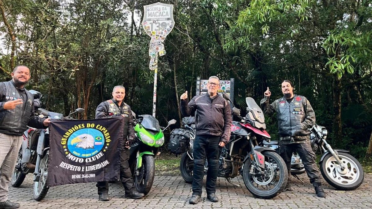 Serra da Macaca (SP) por Motoclube Guardiões do Caparaó