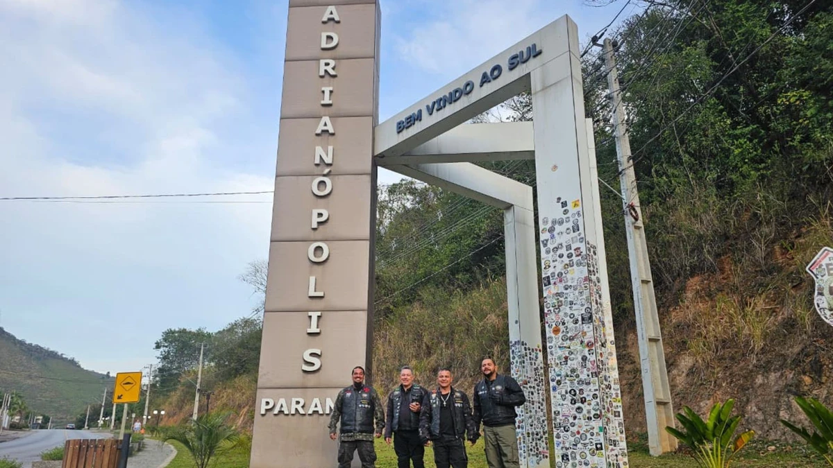 Adrianápolis (PR) por Motoclube Guardiões do Caparaó