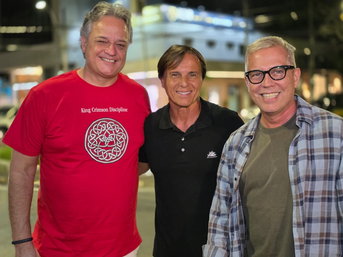 Robertinho Leão, Fabinho Colodetti e André Hees