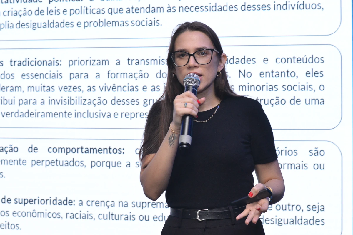 Aula pré Enem realizada no auditório da Rede Gazeta