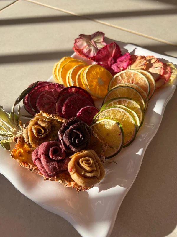 Frutas cristalizadas da Na Horta Foto por Leonardo Gurgel