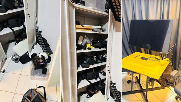 Crime aconteceu durante o fim de semana e foi descoberto na manhã desta segunda-feira (15)