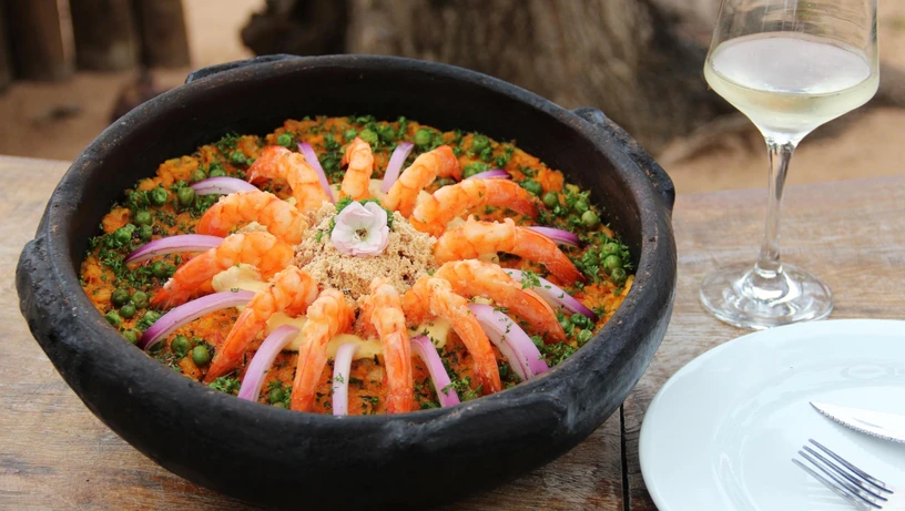 Prato do Espaço Maresia's no Festival Manguinhos Gourmet 2025