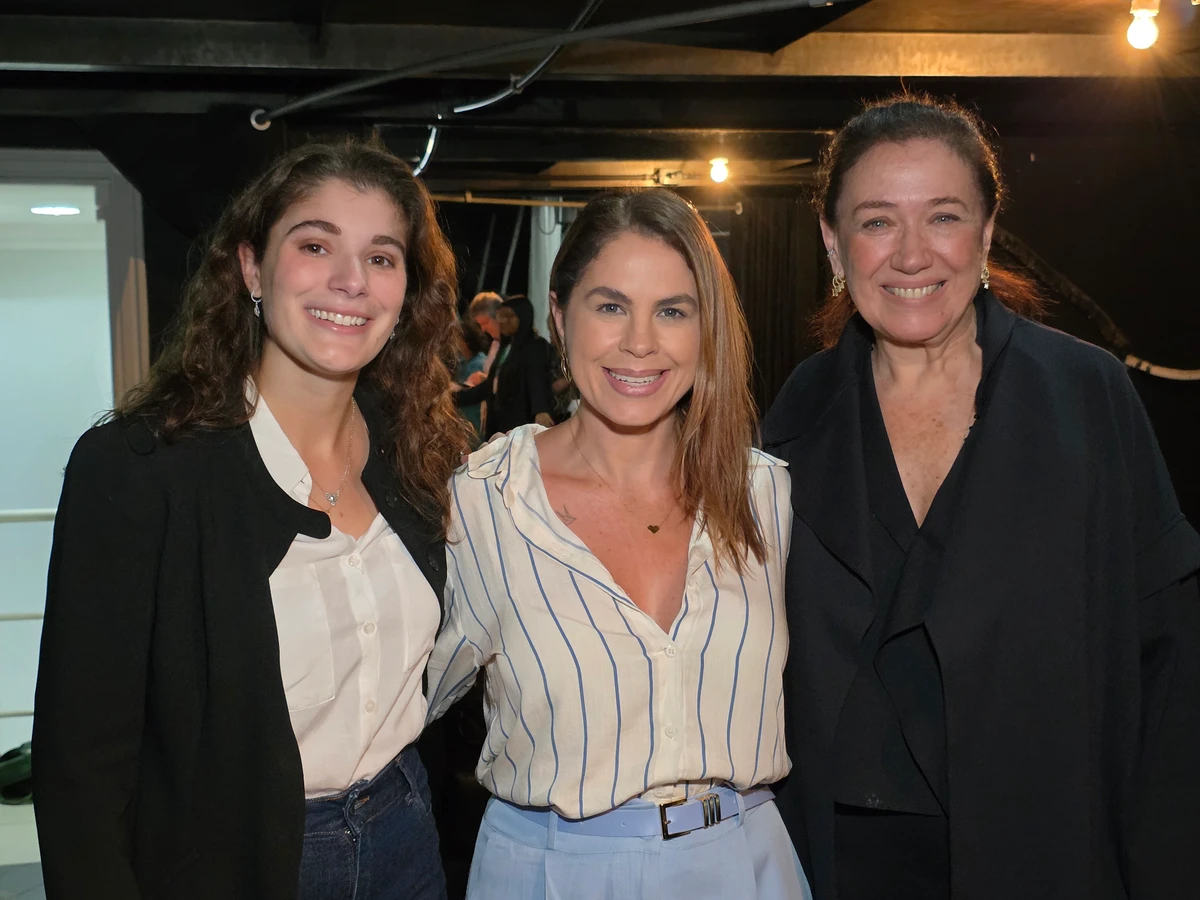 Bruna Dornelas, Lilia Cabral e Giulia Bertolli