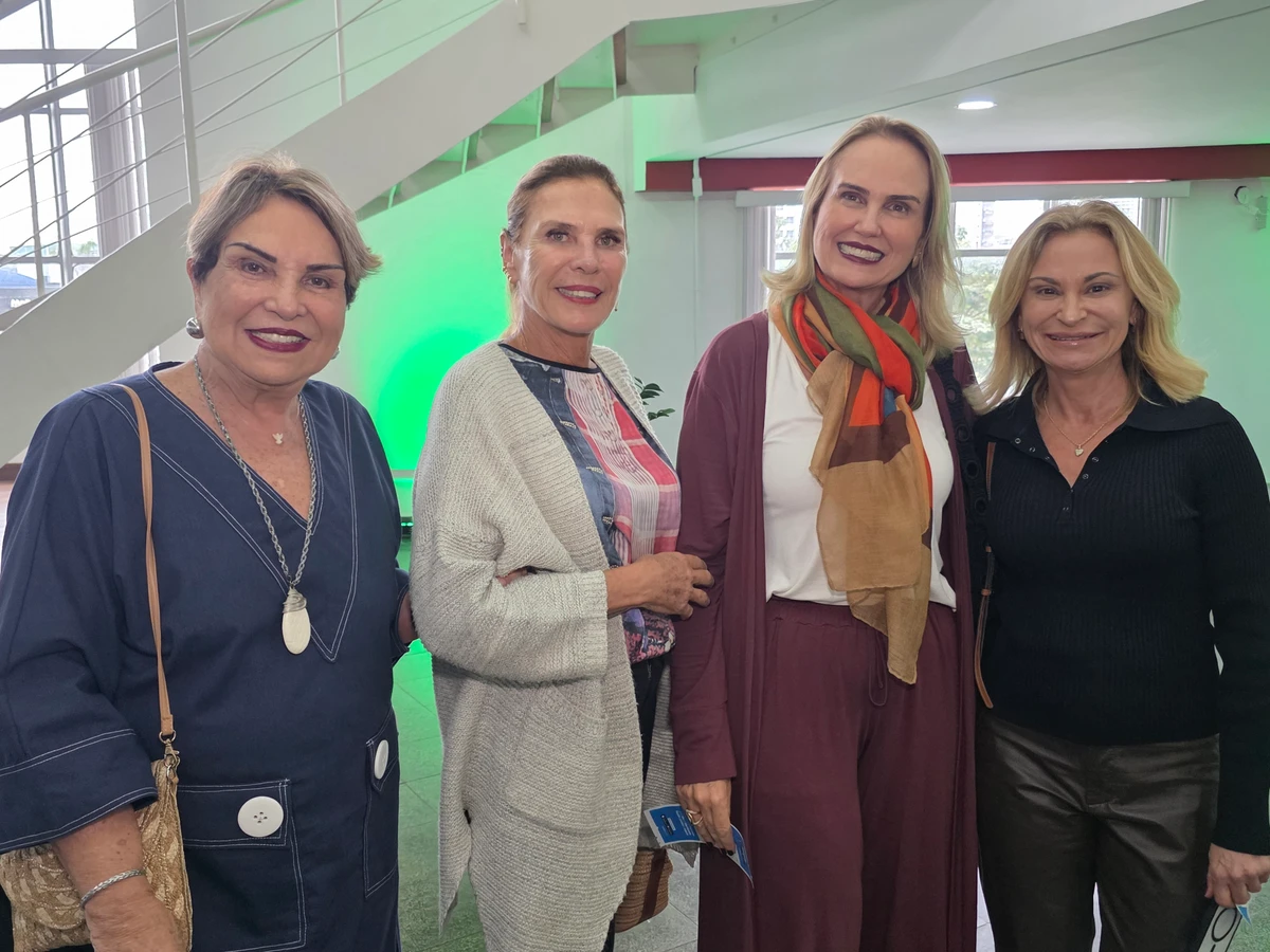 Sonia, Ana Paula e Silvania Saade e Carla Siqueira
