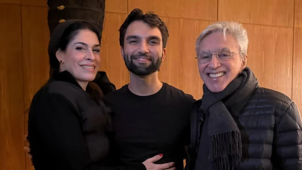 O clique, compartilhado no perfil de Caetano, soou como um gesto amigável depois das falas do capixaba em show recente