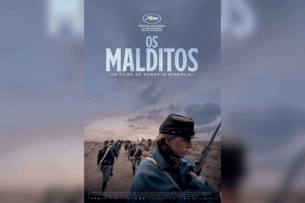 “Os Malditos” retrata o inverno de 1862, quando voluntários da União enfrentaram isolamento e desespero (Imagem: Reprodução digital | Zeta Filmes)