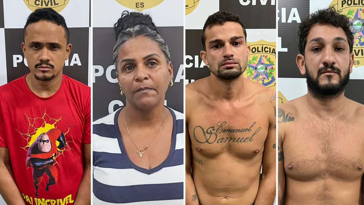 Luis Fernando Moreira Souza, Vanda de Oliveira Rosa, Higor Reis de Jesus e William dos Santos Pereira
