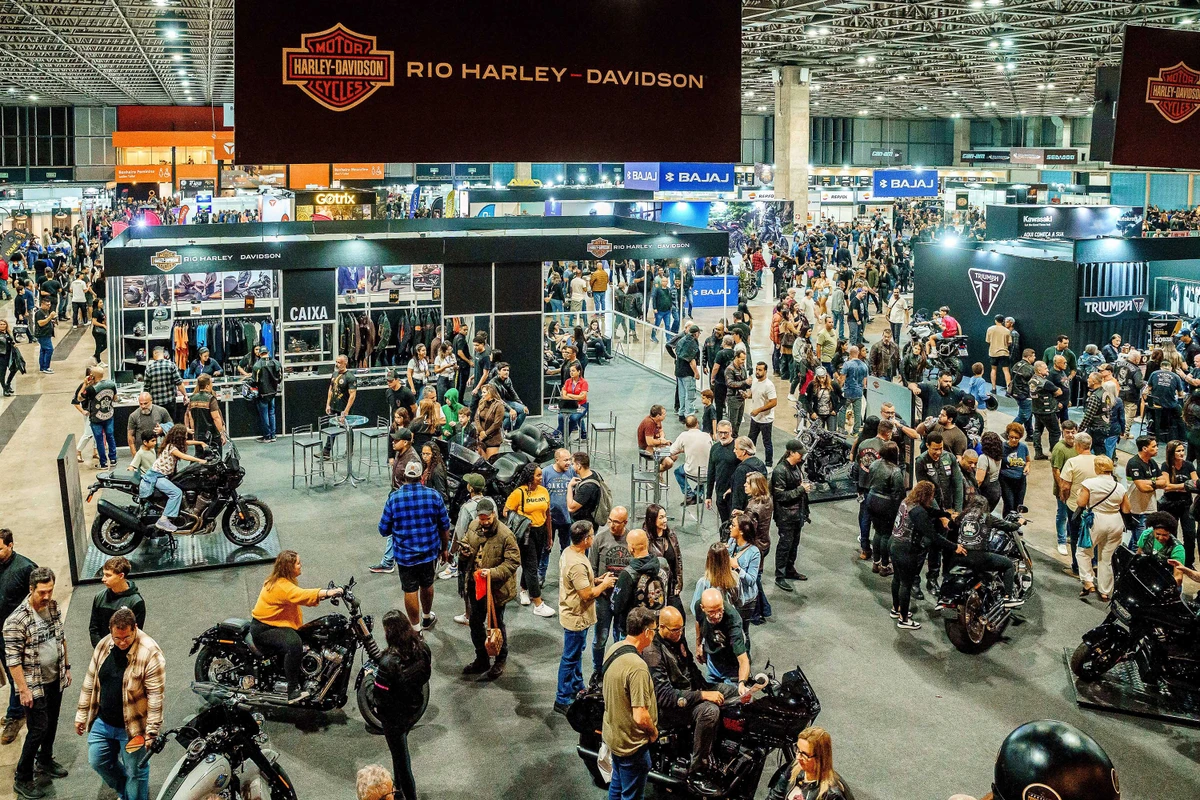 vista geral do Festival Moto Brasil 2025