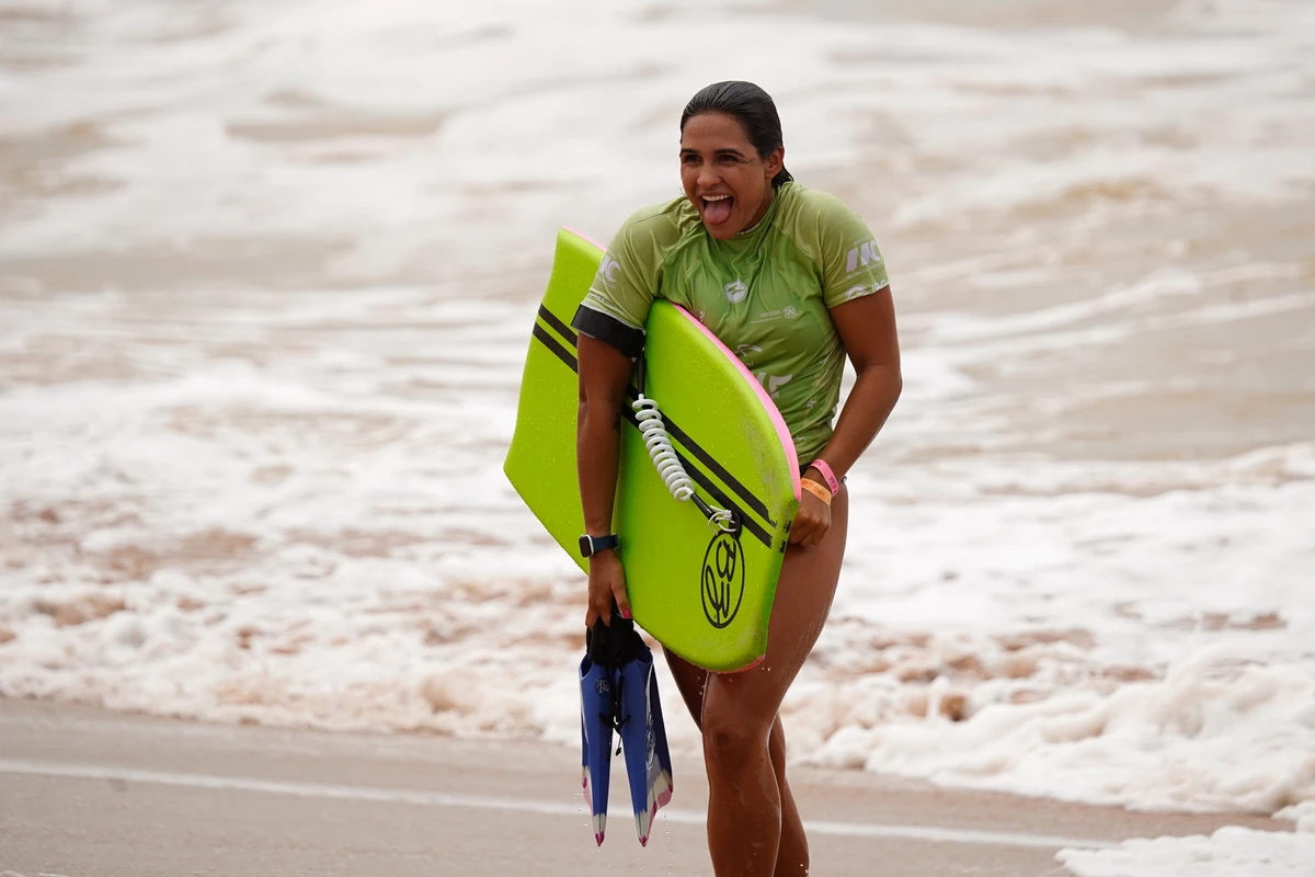 Quartas de final do Wahine Bodyboarding Pro 2025 por Fernando Madeira