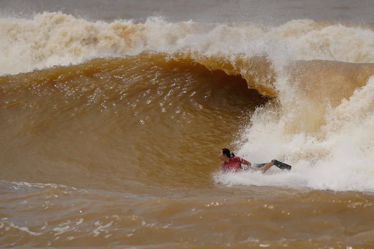 Quartas de final do Wahine Bodyboarding Pro 2025 por Fernando Madeira
