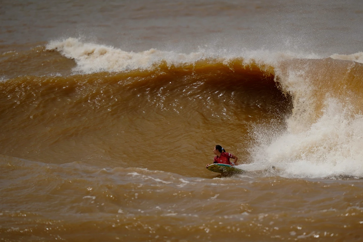 Quartas de final do Wahine Bodyboarding Pro 2025 por Fernando Madeira