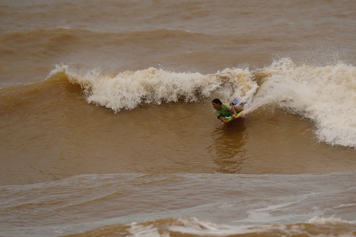 Quartas de final do Wahine Bodyboarding Pro 2025 por Fernando Madeira