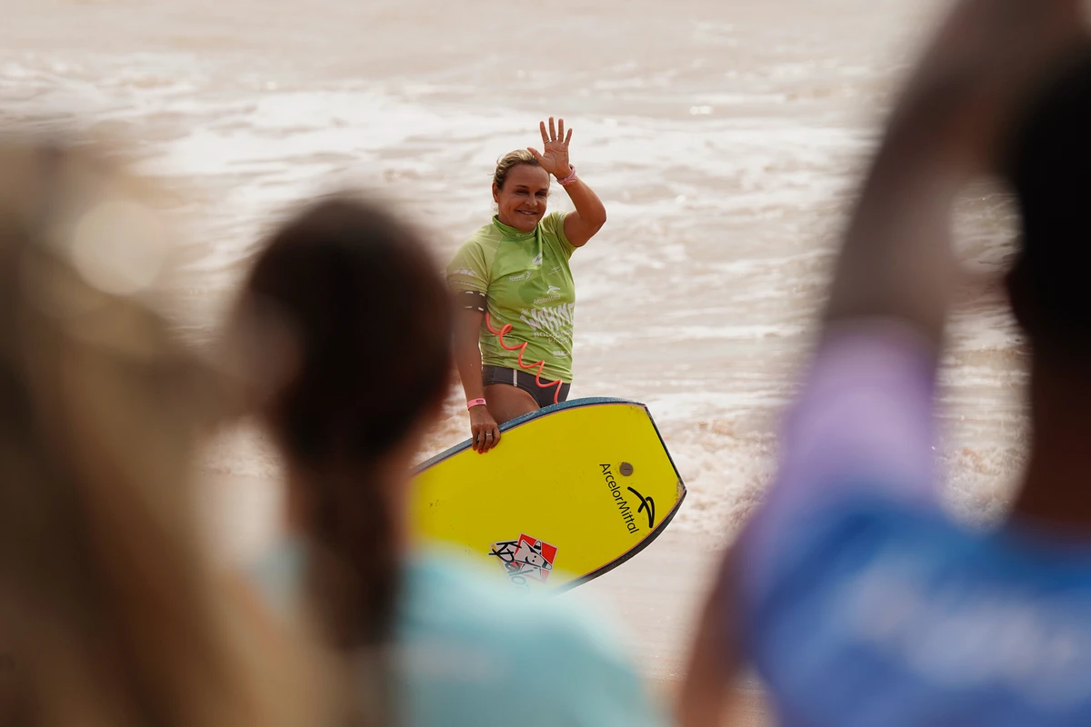 Quartas de final do Wahine Bodyboarding Pro 2025 por Fernando Madeira