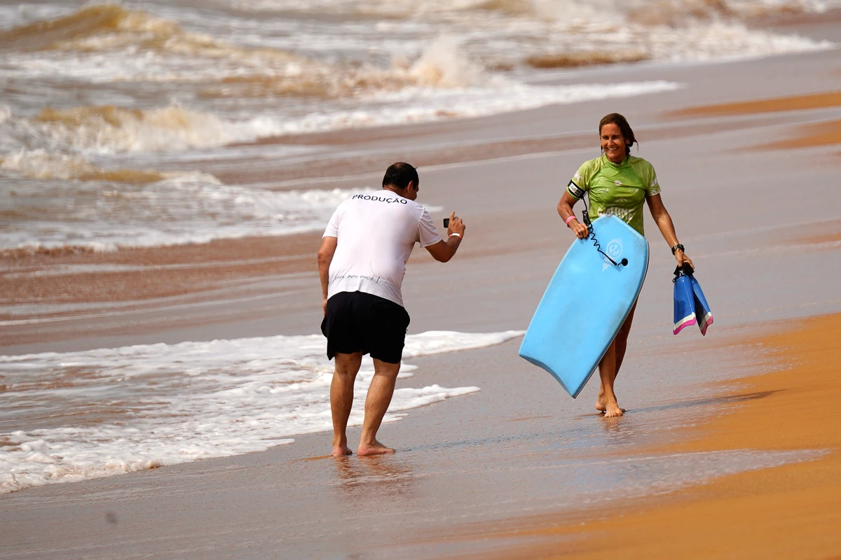 Quartas de final do Wahine Bodyboarding Pro 2025 por Fernando Madeira