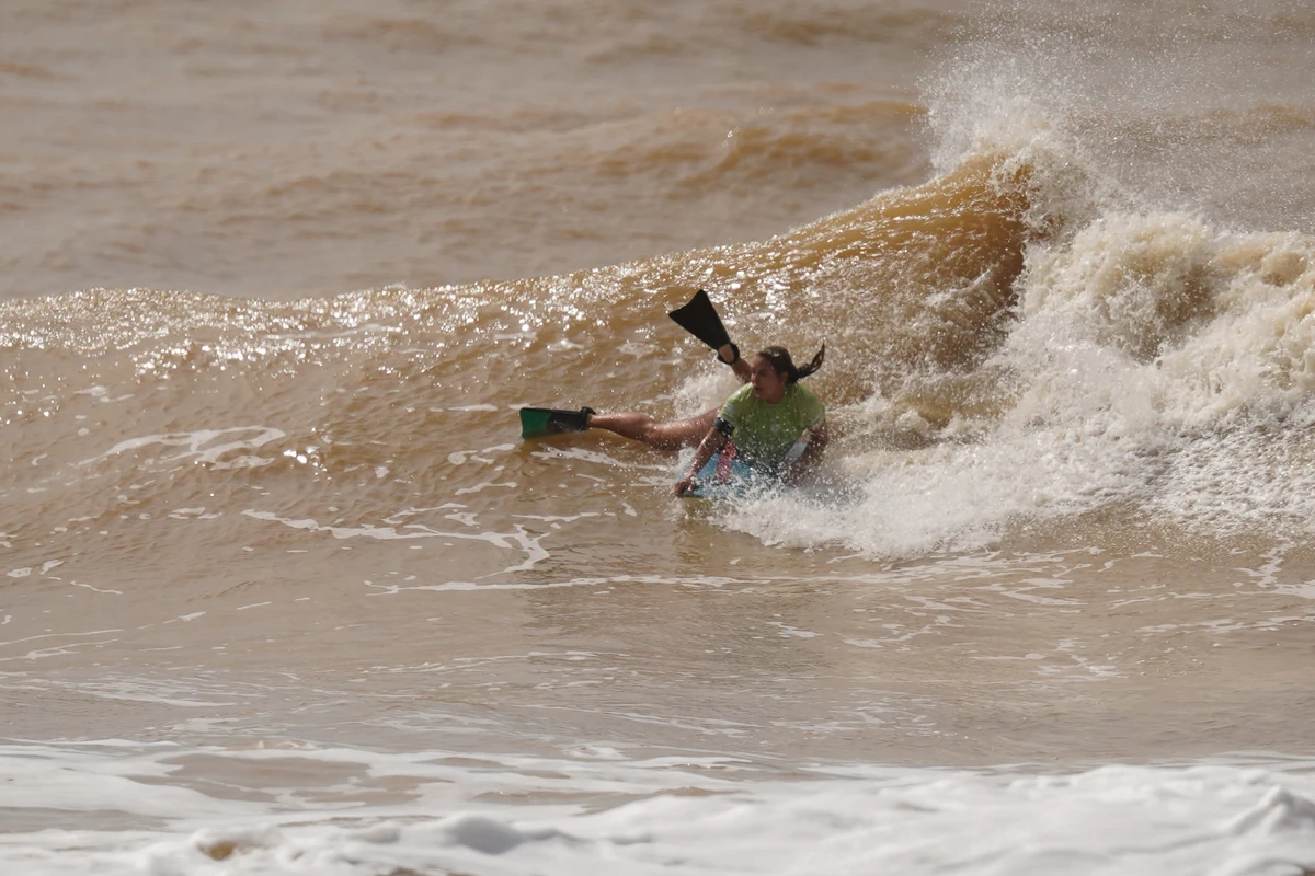 Quartas de final do Wahine Bodyboarding Pro 2025 por Fernando Madeira