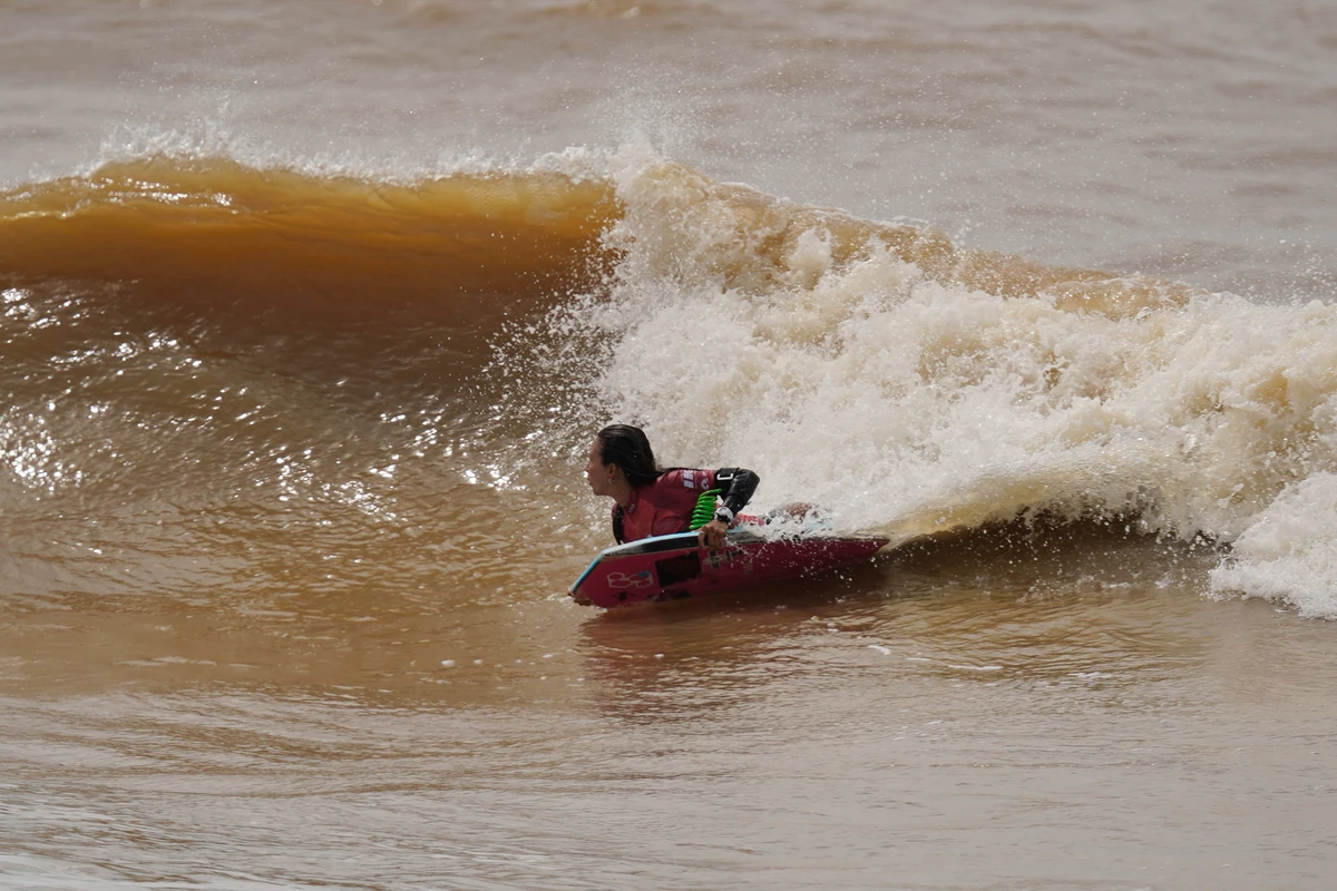 Quartas de final do Wahine Bodyboarding Pro 2025 por Fernando Madeira