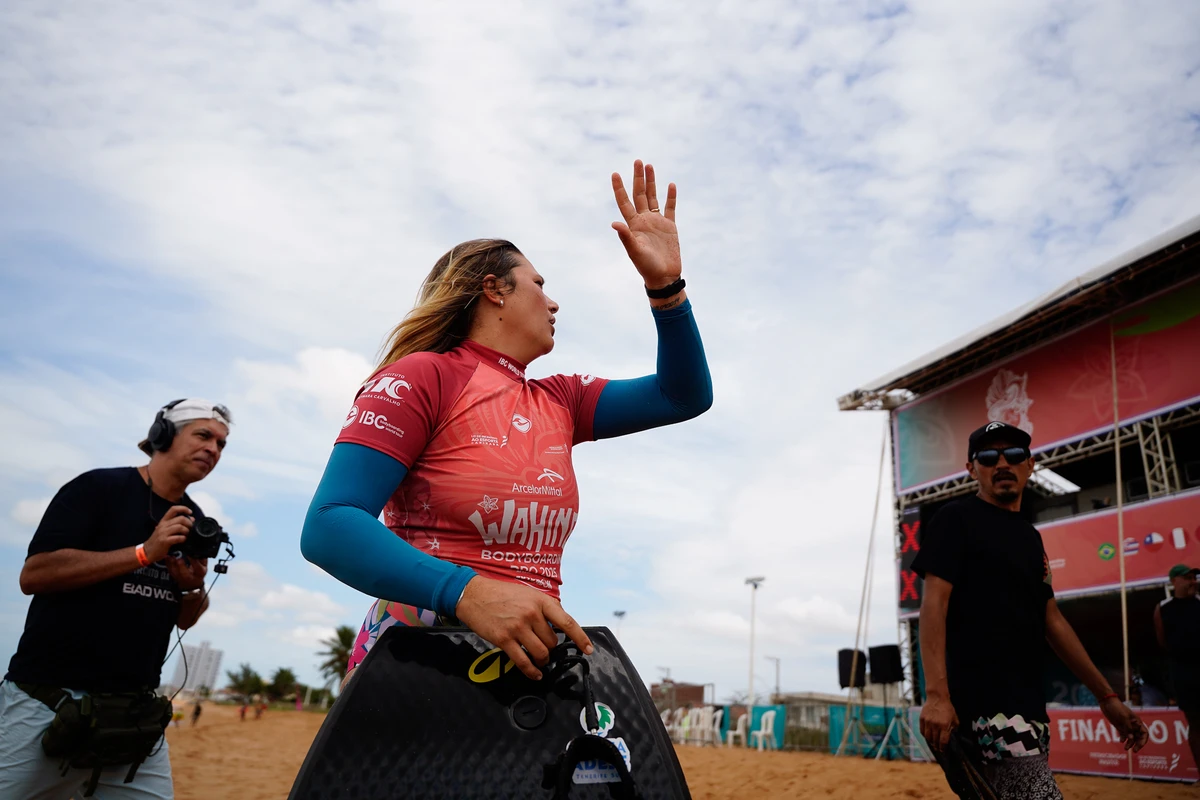 Quartas de final do Wahine Bodyboarding Pro 2025 por Fernando Madeira
