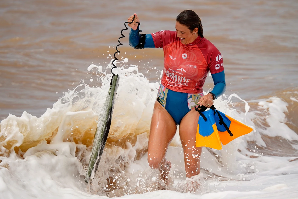 Quartas de final do Wahine Bodyboarding Pro 2025 por Fernando Madeira