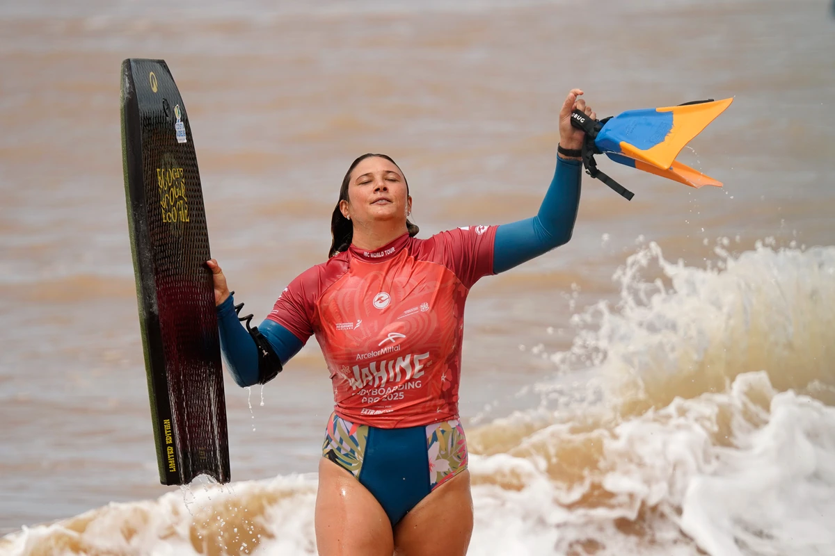 Quartas de final do Wahine Bodyboarding Pro 2025 por Fernando Madeira