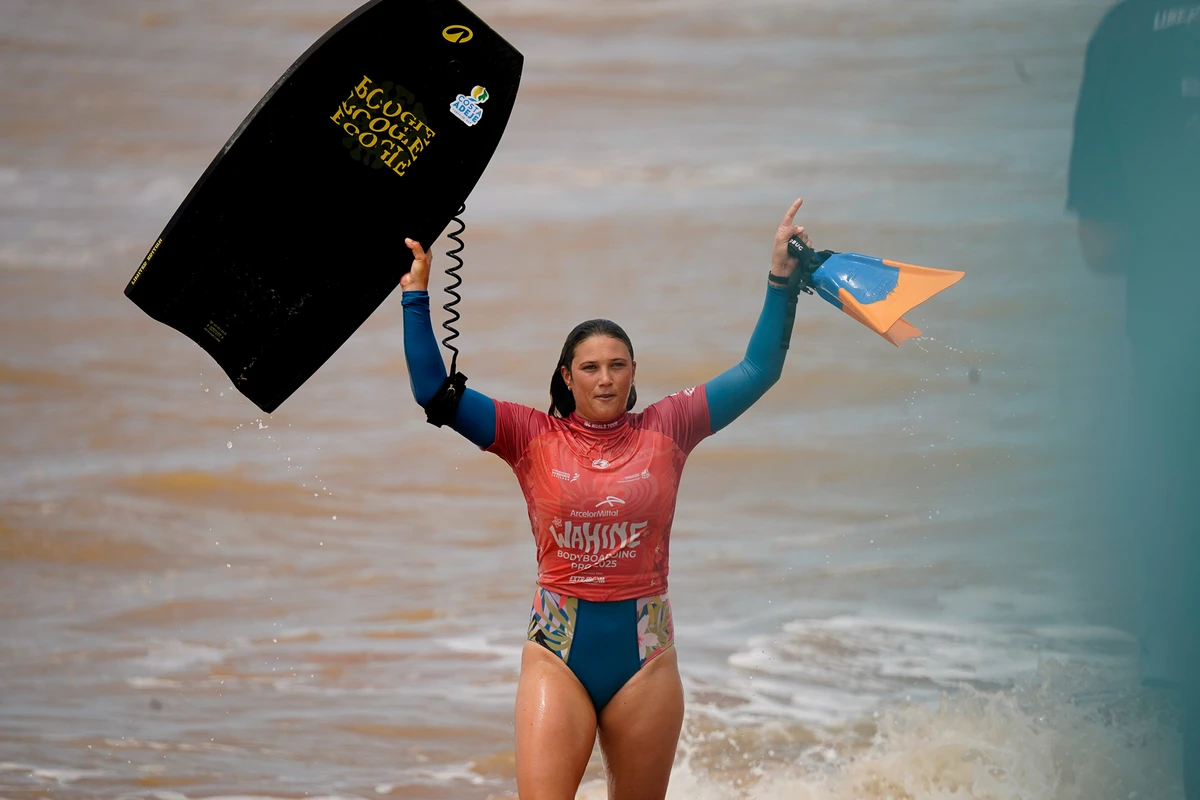 Quartas de final do Wahine Bodyboarding Pro 2025 por Fernando Madeira