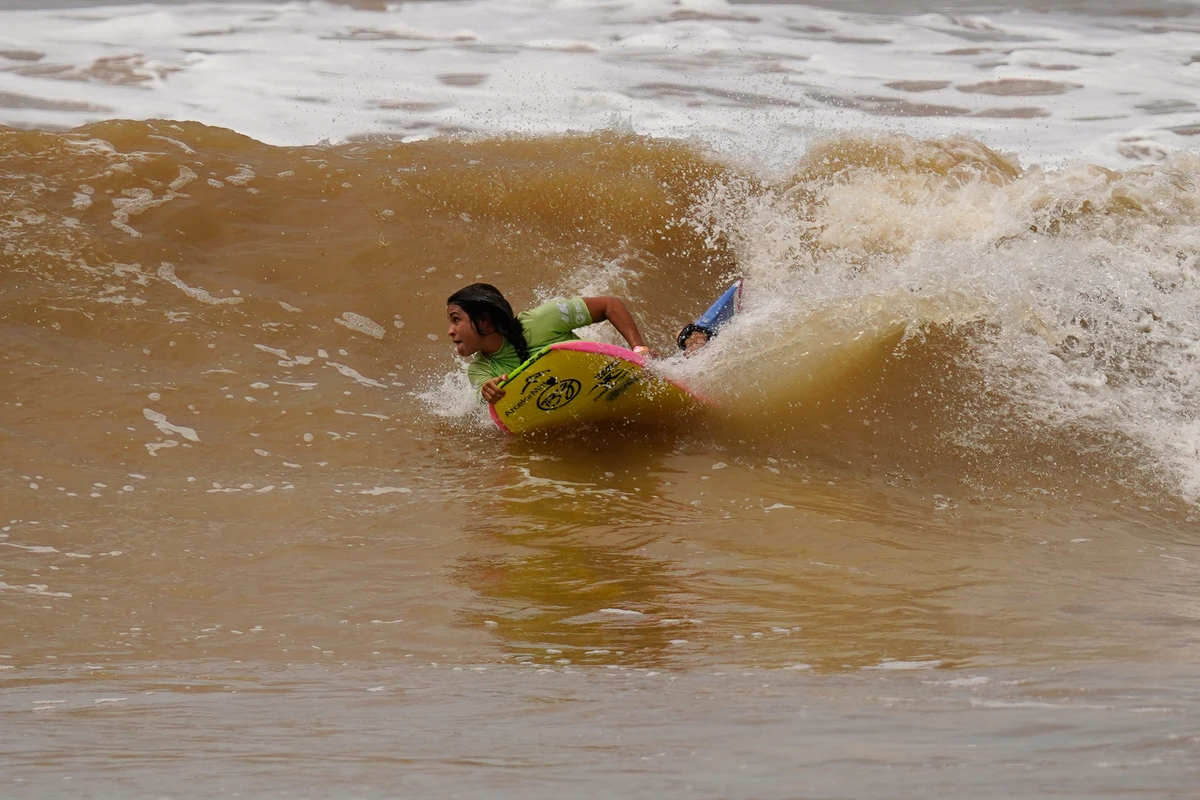 Quartas de final do Wahine Bodyboarding Pro 2025 por Fernando Madeira