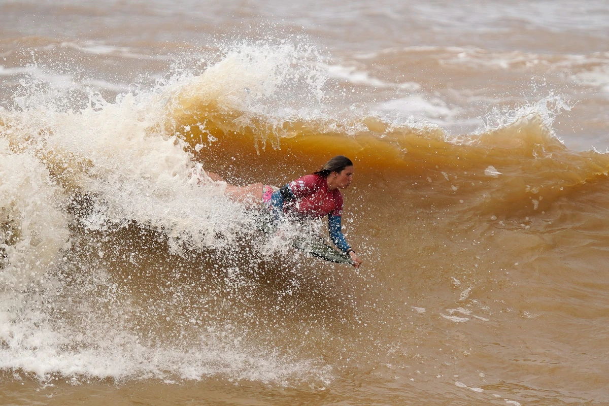 Quartas de final do Wahine Bodyboarding Pro 2025 por Fernando Madeira