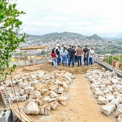 Cerca de 25% das obras já foram executadas no bairro Bonfim, em espaço que vai contar também com academia popular, playground, jardins e espaço de convivência