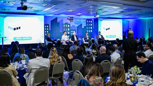Evento Talk Imóveis 2025, realizado por A Gazeta, discutiu sobre desafios e as transformações para que incorporadoras acessem o mercado de capitais e também abordou temas como verticalização, novas tecnologias e futuro da corretagem