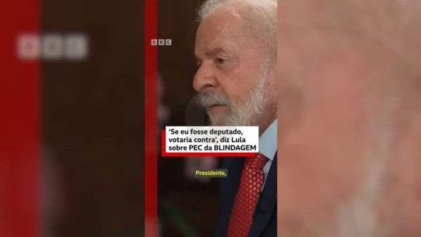 Presidente Lula concedeu entrevista exclusiva à BBC News Brasil e à BBC News na manhã desta quarta-feira (17/9).
