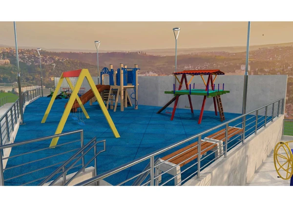 Bairro Bonfim, em Vitória, vai ganhar mirante, academia popular, playground, jardins e espaço de convivência por PMV/ Divulgação