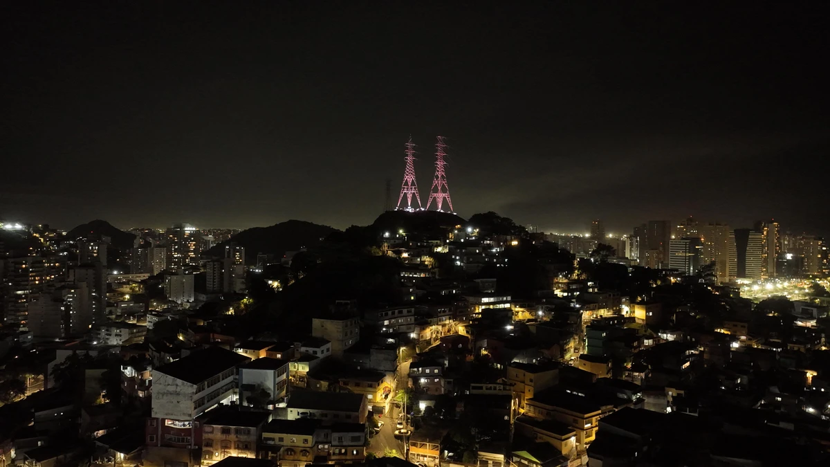 A nova iluminação das torres em Jesus de Nazaerth foi apresentada nesta quinta-feira (18) por Gabriel Werneck/PMV
