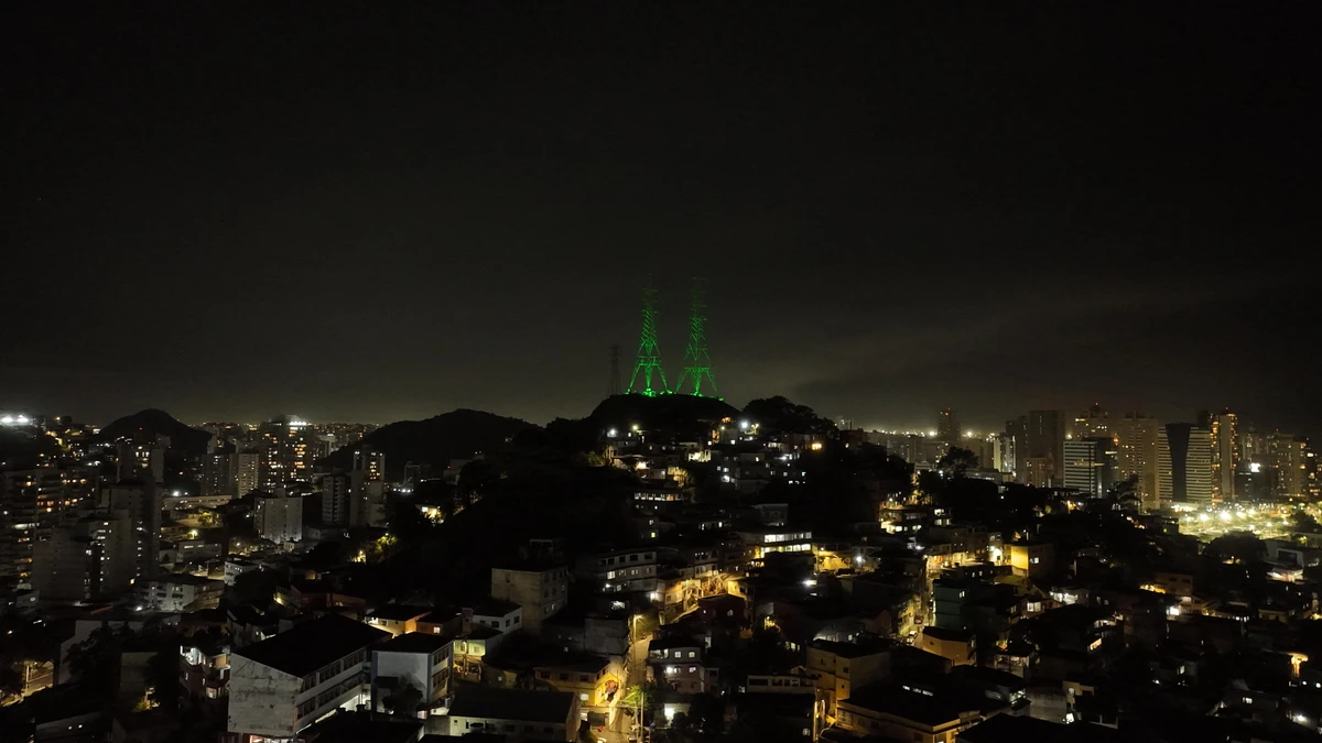 A nova iluminação das torres em Jesus de Nazaerth foi apresentada nesta quinta-feira (18) por Gabriel Werneck/PMV