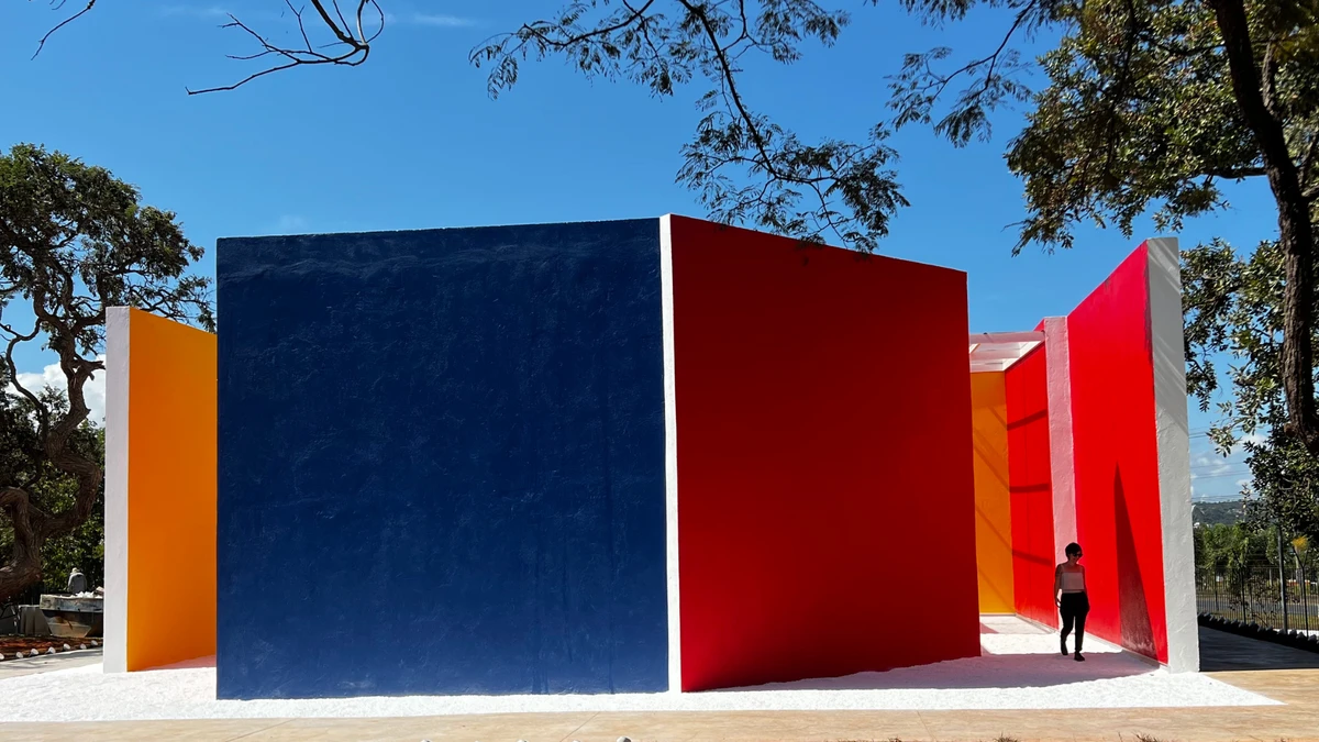  instalação Magic Square #3, do artista Hélio Oiticica