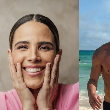 Imagem - Wanessa Camargo e Allan Souza Lima são vistos em clima de romance; Álvaro e ator se beijam