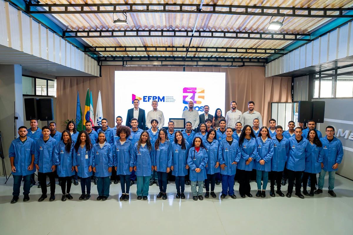 A Marcopolo inaugurou, em 2025, uma unidade da Escola de Formação Profissional Marcopolo em São Mateus.