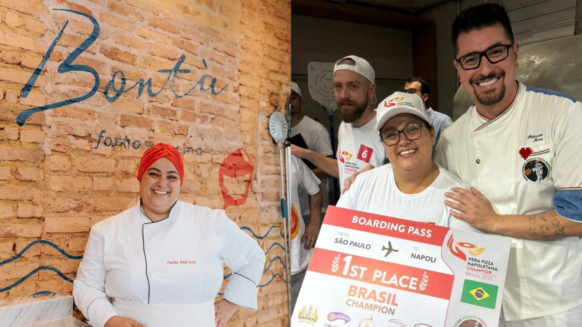 Carla Dall'Orto Carvalho venceu competição de Vera Pizza Napoletana e vai representar o Brasil na Olimpíada da Pizza na Itália, em 2026
