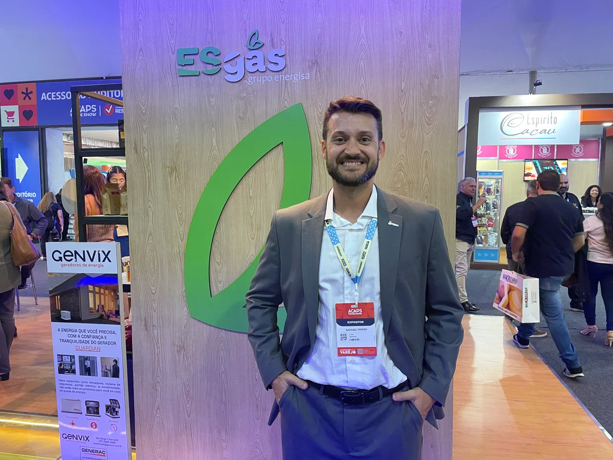 Diretor técnico e comercial da ES Gás, Raphael Pereira
