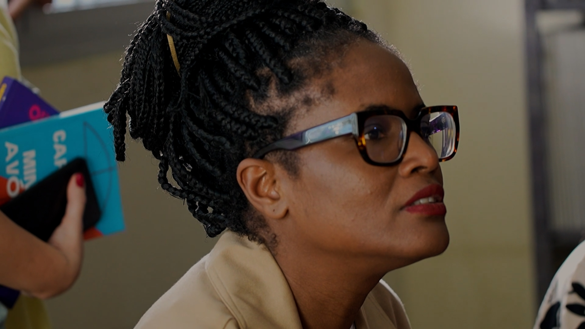 Escritora Djamila Ribeiro em projeto de leitura na Unidade Feminina de Internação (UFI), em Cariacica por Vitor Jubini