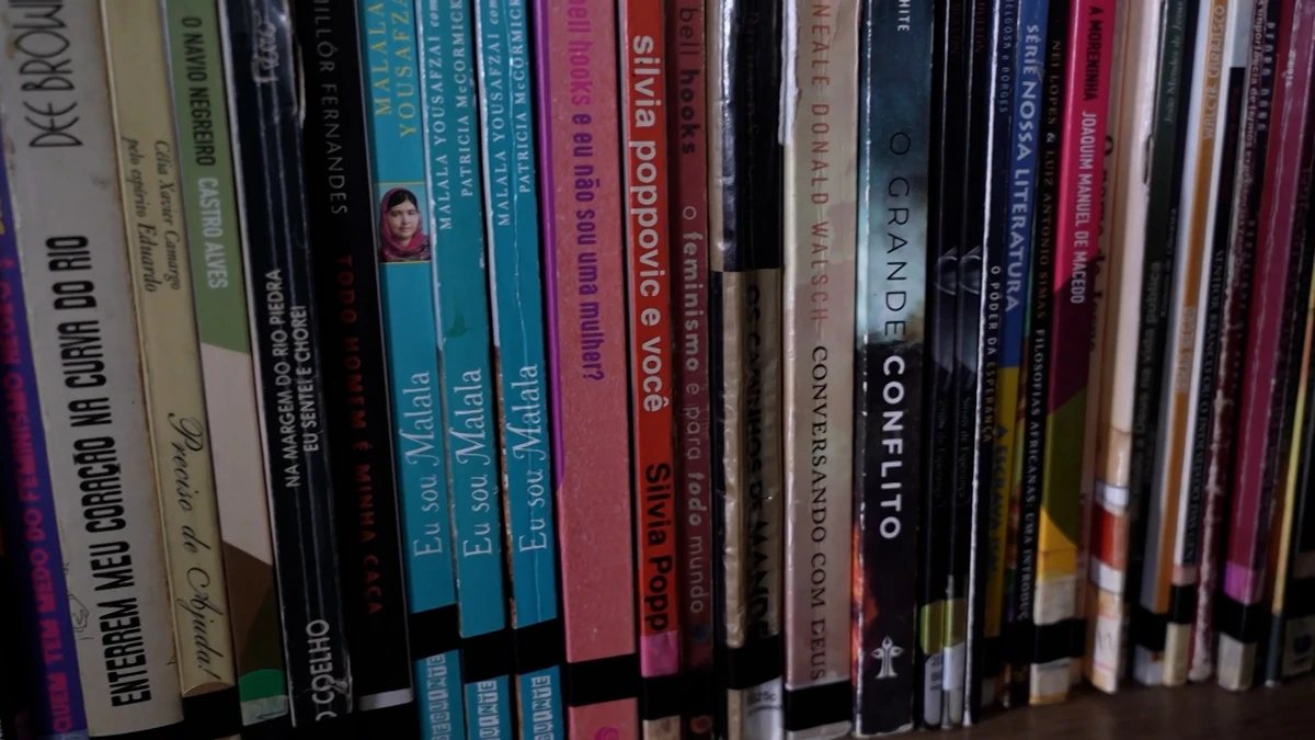 Projeto de leitura na Unidade Feminina de Internação (UFI), em Cariacica