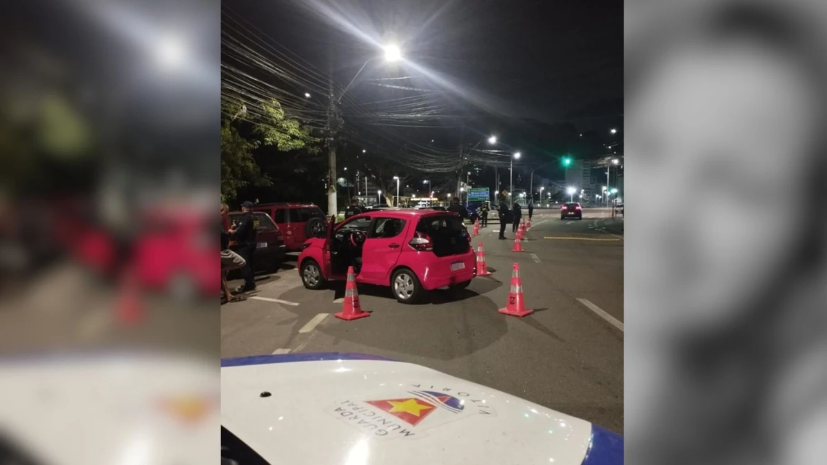 Operação realizada pela Guarda de Vitória