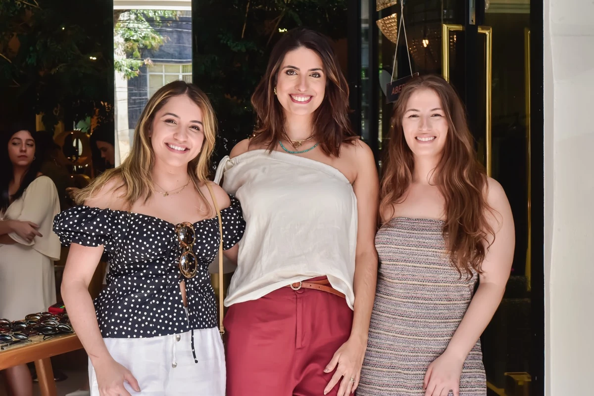 Bruna Aquino, Ana Luiza Azevedo e Livia Fiorin