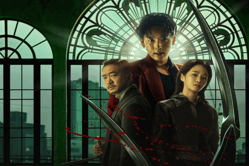 Em “Mantis”, Han-ul retorna ao mundo dos assassinos de elite para recuperar a ordem da MK Enterprise (Imagem: Reprodução digital | Netflix)