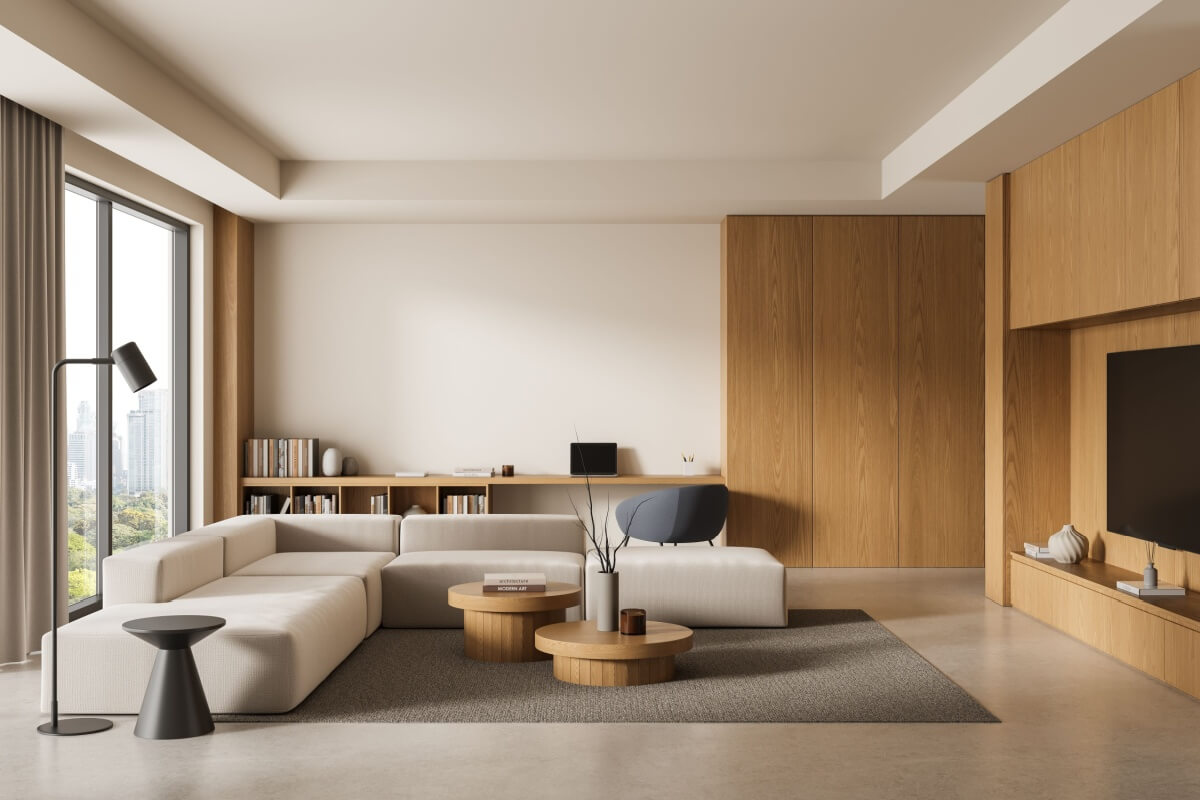 O conceito nature chic une o luxo e a natureza (Imagem: ImageFlow | Shutterstock)