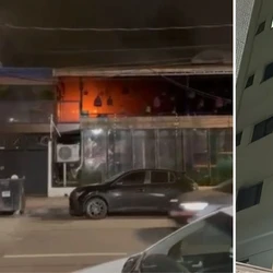 Um restaurante e um apartamento, ambos localizados em Itaparica, pegaram fogo na noite de segunda-feira (22); ninguém ficou ferido
