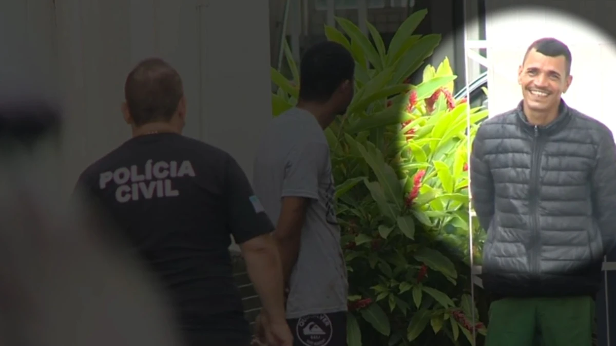 Cristiano Santos Gonçalves é suspeito de participar do assassinato de um vendedor de picolé em 2019