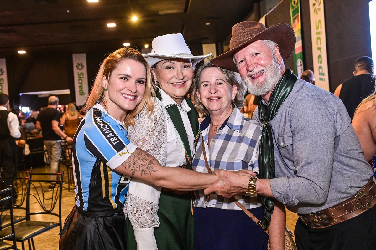 Mohara Steffen, Lourdes Steffen, Lurdes Ongaratto e Ildo Steffen